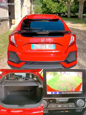 Honda Civic X 2019 – vue arrière